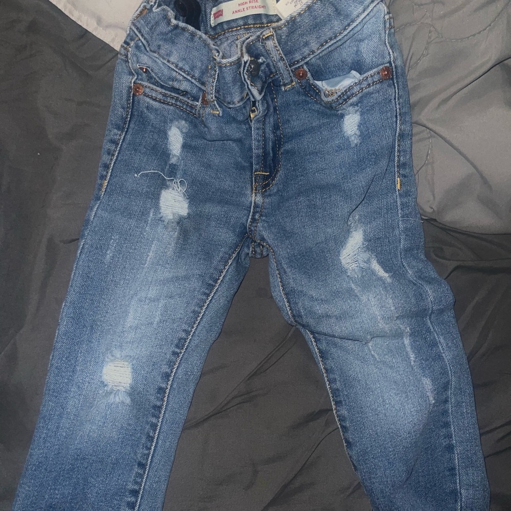 High rise ankle straight LEVIS